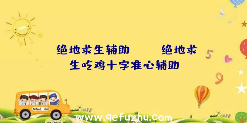 「绝地求生辅助max」|绝地求生吃鸡十字准心辅助